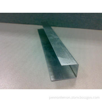 U wall angle for drywall partition